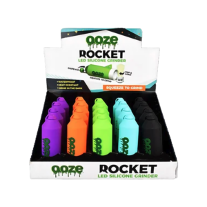 OOZE ROCKET LED SILICONE GRINDER