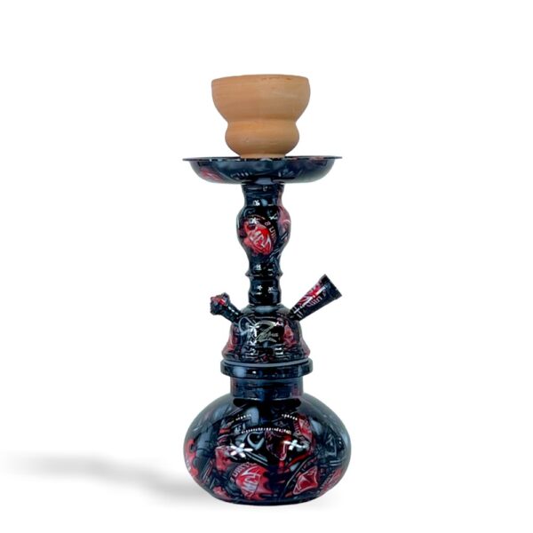 ZEBRA ED MORDY PUMPKIN FRANKSTEIN SMALL HOOKAH