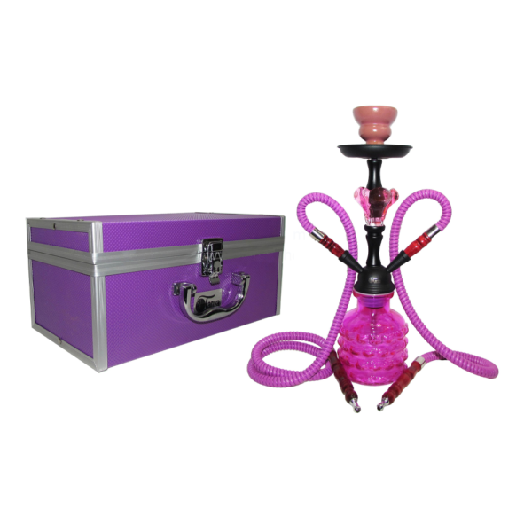 TANYA HEART HOOKAH W/TRAVELING CASE