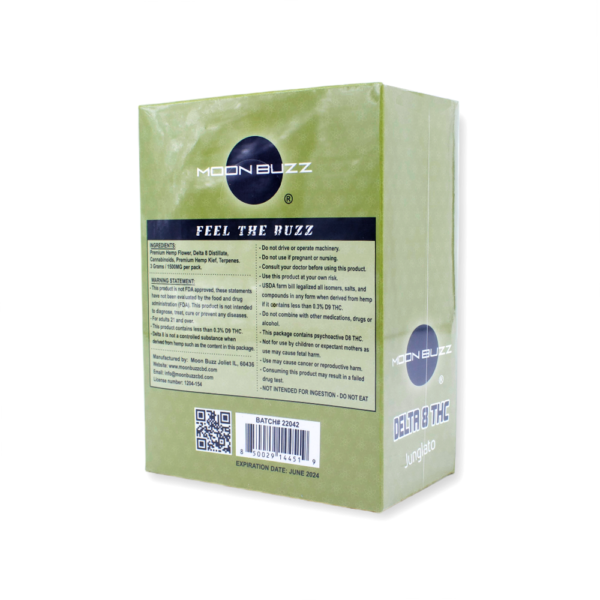 MOON BUZZ 1500MG DELTA 8 PRE-ROLL - JUNGLATO - Image 3