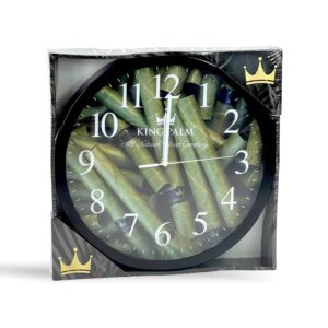 KING PALM CLOCK – GREEN