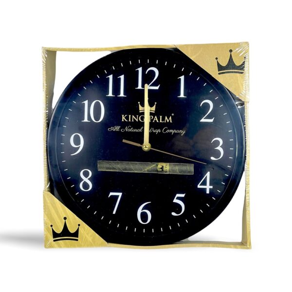 KING PALM CLOCK - GOLD