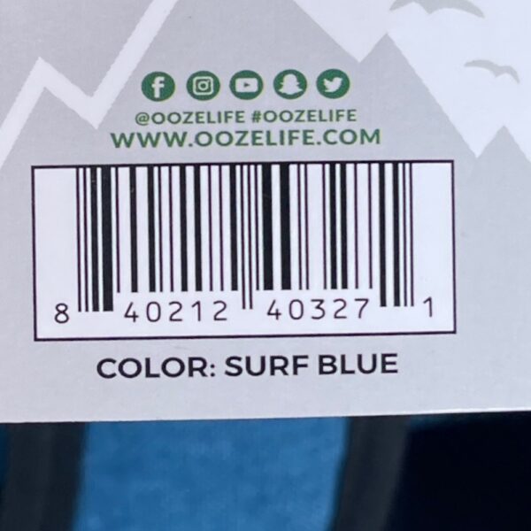 OOZE TRAVELER SMELL PROOF CLASSIC BACKPACK - SURF BLUE - Image 3
