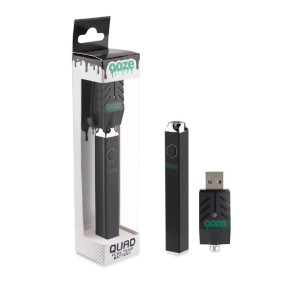 OOZE QUAD FLEX TEMP BATTERY - PANTHER BLACK