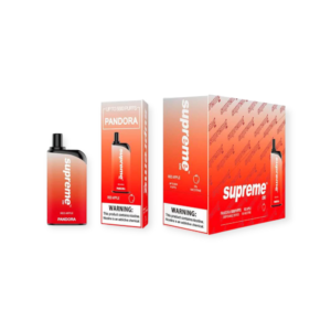 SUPREME PANDORA 5% SALT NIC DISPOSABLE – RED APPLE