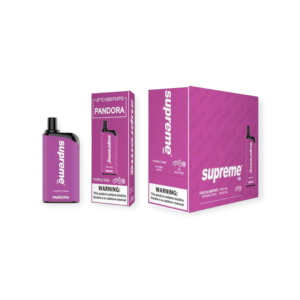 SUPREME PANDORA 5% SALT NIC DISPOSABLE – PURPLE RAIN