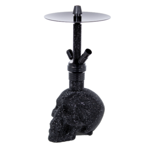 MOB HOOKAH 19″ SKULL – BLACK SWAROVSKI
