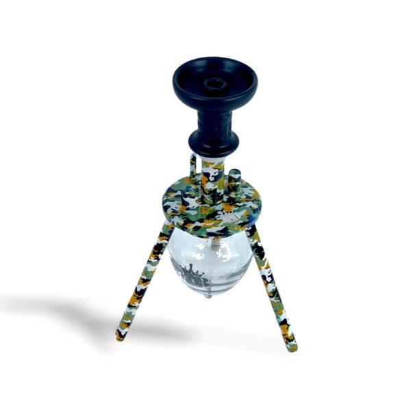 MOB HOOKAH 12" MINI SPIDER - YELLOW CAMO - Image 2