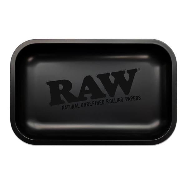 RAW SMALL METAL BLACK MATTE TRAY