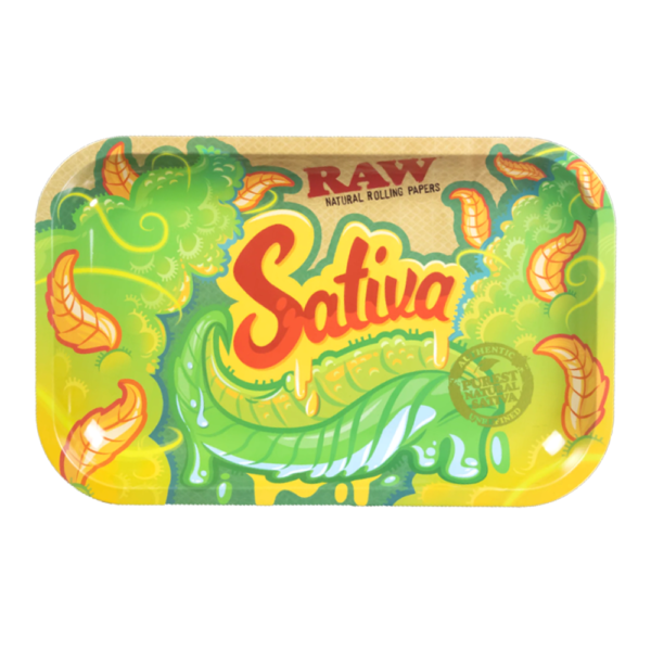 RAW SMALL METAL SATIVA TRAY