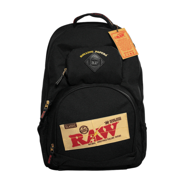 RAW SMELL PROOF BAKEPACK - BLACK
