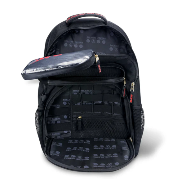 RAW SMELL PROOF BAKEPACK - BLACK - Image 2