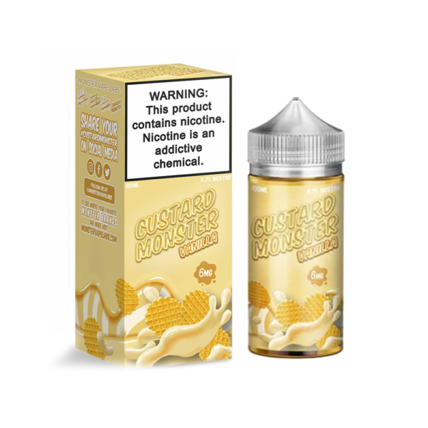 CUSTARD MONSTER 100ML JUICE 6MG - VANILLA