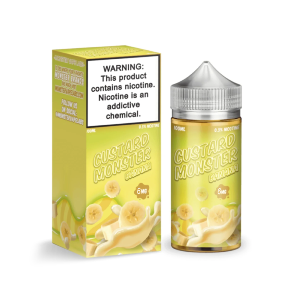 CUSTARD MONSTER 100ML JUICE 6MG - BANANA