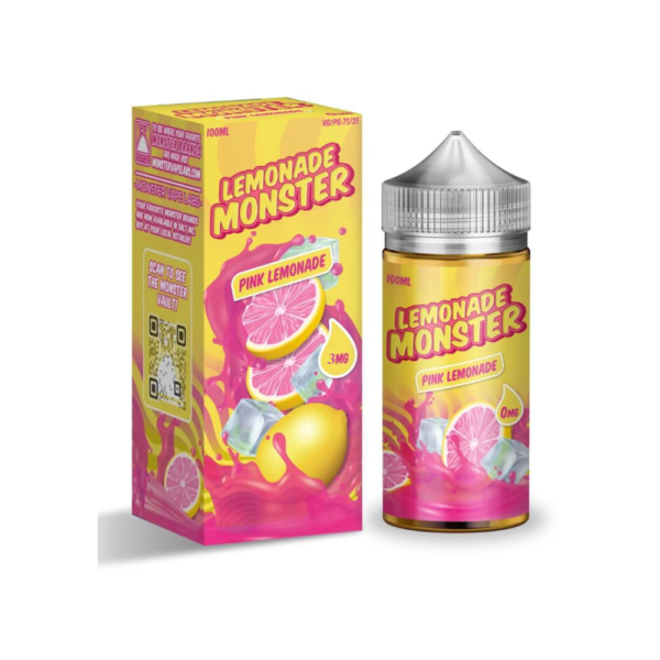 LEMONADE MONSTER 100ML JUICE 3MG - PINK LEMONADE