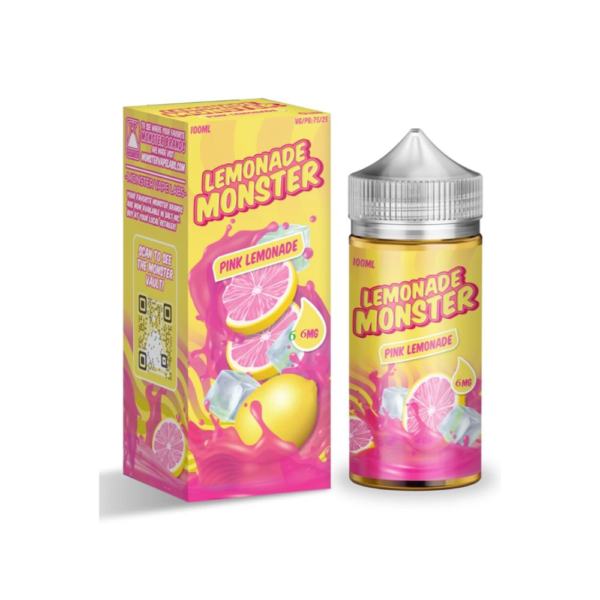 LEMONADE MONSTER 100ML JUICE 6MG - PINK LEMONADE
