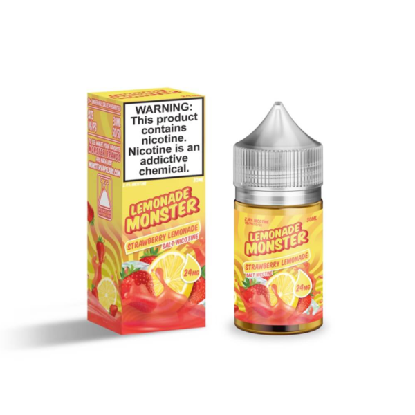 LEMONADE MONSTER 30ML JUICE 24MG - STRAWBERRY LEMONADE