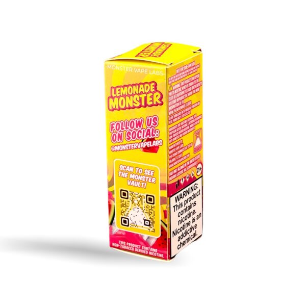 LEMONADE MONSTER 30ML JUICE 24MG - WATERMELON LEMONADE - Image 2