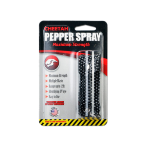 CHEETAH PEPPER SPRAY – BLACK BLING