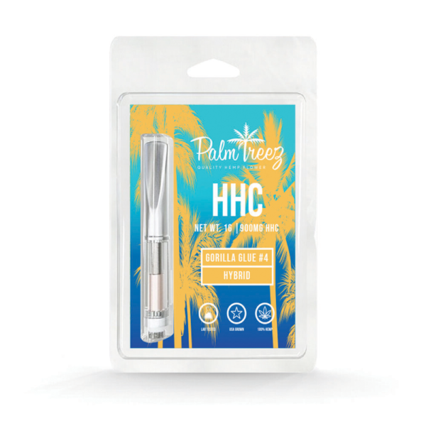 PALM TREEZ HHC 1G CARTRIDGE HYBRID - GORILLA GLUE