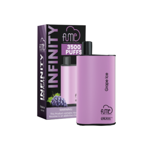 FUME INFINITY 5% SALT NIC DISPOSABLE – GRAPE ICE