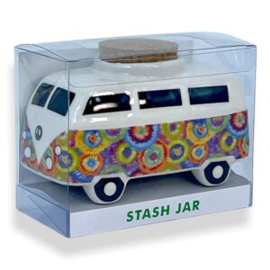 FASHION CRAFT VINTAGE BUS STASH JAR