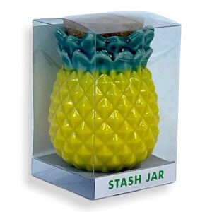 FASHION CRAFT PINEAPPLE STASH JAR