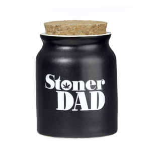 FASHION CRAFT MATT BLACK STASH JAR – STONER DAD