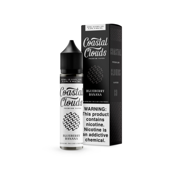 COASTAL CLOUDS 60ML JUICE 6MG  - BLUEBERRY BANANA MUFFIN