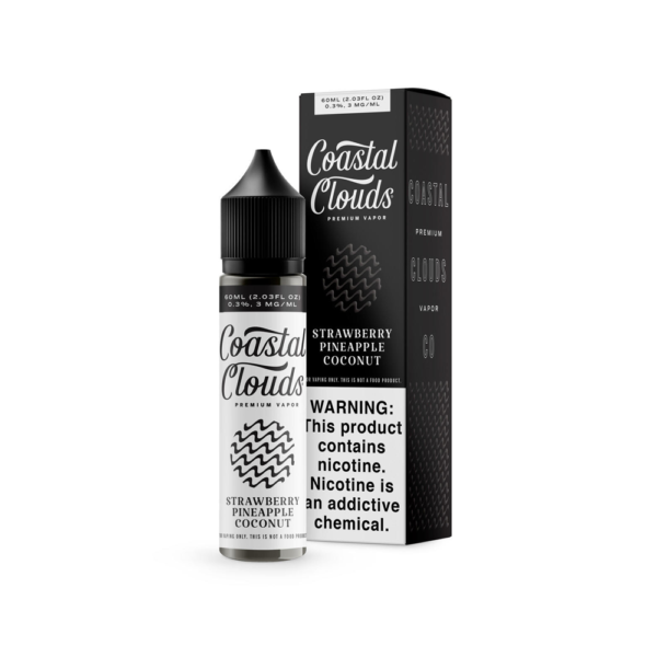COASTAL CLOUDS 60ML JUICE 6MG  - STRAWBERRY PINEAPPLE COCONUT