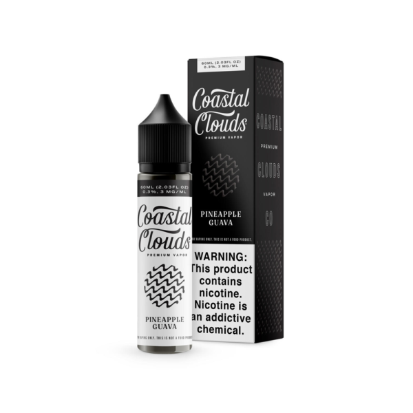 COASTAL CLOUDS 60ML JUICE 3MG  - PINEAPPLE GUAVA