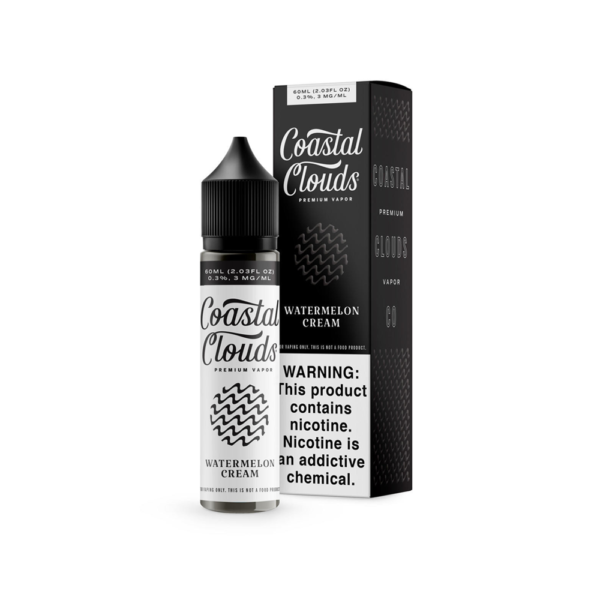 COASTAL CLOUDS 60ML JUICE 3MG  - THE ABYSS ( WATERMELON CREAM )