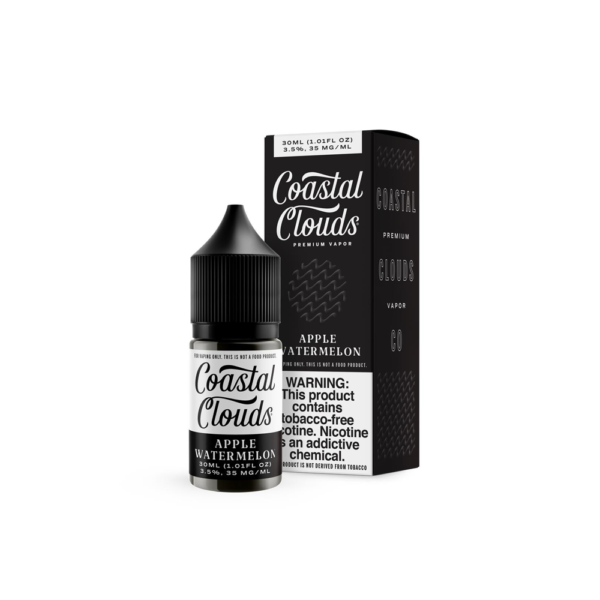 COASTAL CLOUDS 30ML SALT NIC JUICE 35MG (TFN) - APPLE WATERMELON