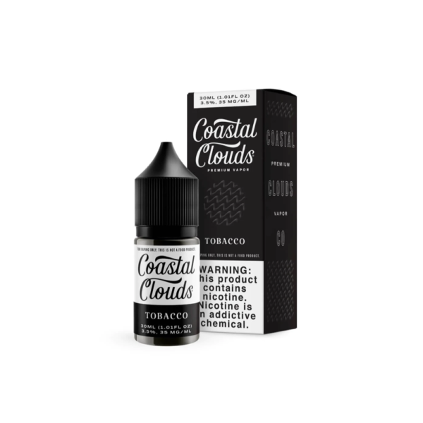 COASTAL CLOUDS 30ML SALT NIC JUICE 35MG - TOBACCO