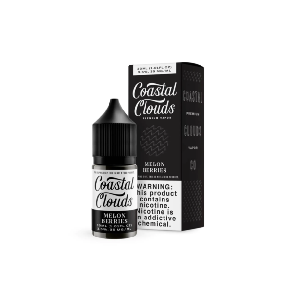 COASTAL CLOUDS 30ML SALT NIC JUICE 35MG - MELON BERRIES