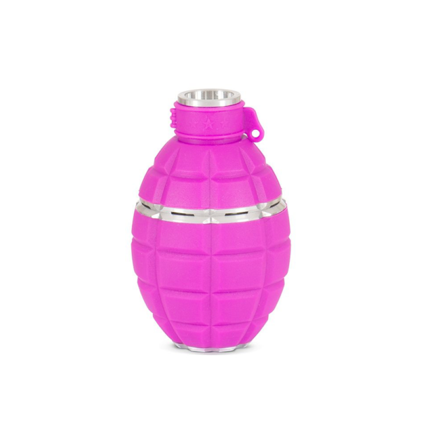 MOB GRENADE BOWL - PINK / SILVER
