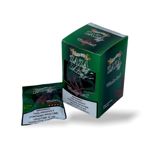 ZAZA NATURAL WHOLE LEAF GREEN