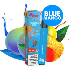 MIAMI ICE  5% NIC DISPOSABLE – BLUE MANGO