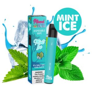 MIAMI ICE  5% NIC DISPOSABLE – MINT ICE