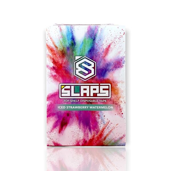 SLAPS  5% NIC DISPOSABLE - ICED STRAW WATERMELON - Image 2
