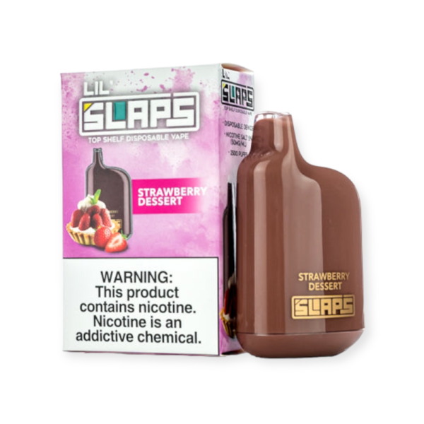 LIL' SLAPS  5% NIC DISPOSABLE - STRAW DESSERT