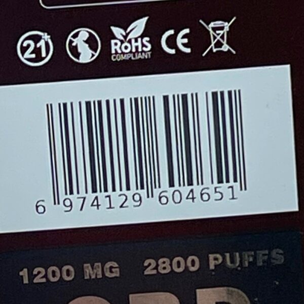 BOMB LUX CBD 1200MG DISPOSABLE - STRAWBERRY MELON - Image 3