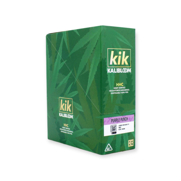 KIK HHC 1000MG DISPOSABLE VAPE  INDICA - PURPLE PUNCH - Image 2