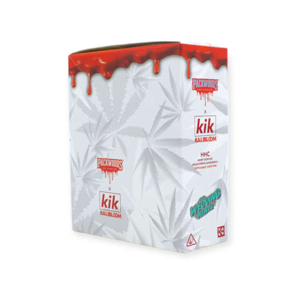 KIK x PACKWOODS HHC 1000MG DISPOSABLE VAPE  HYBRID - THE WEDDING MINTZ - Image 2