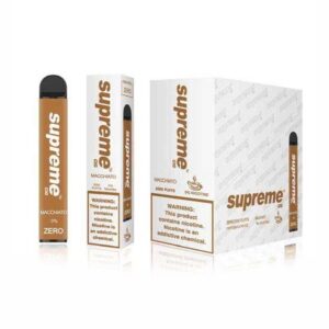 SUPREME CIG ZERO 0% NIC DISPOSABLE – MACCHIATO