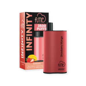 FUME INFINITY 5% SALT NIC DISPOSABLE – STRAW MANGO