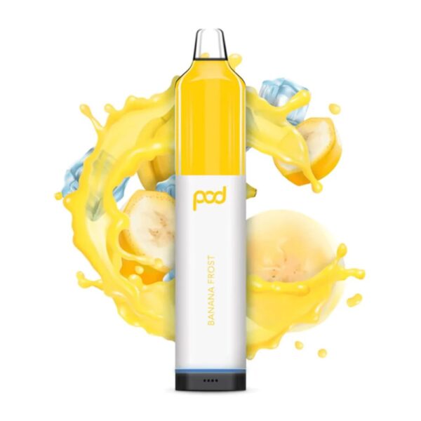 POD 5.5% NIC DISPOSABLE - BANANA  FROST