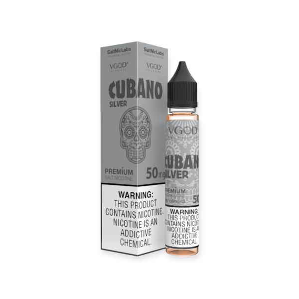VGOD SALT NIC 30ML CUBAN SILVER 50MG