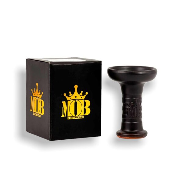 MOB FUNNEL CLAY BOWL - BLACK - Image 2