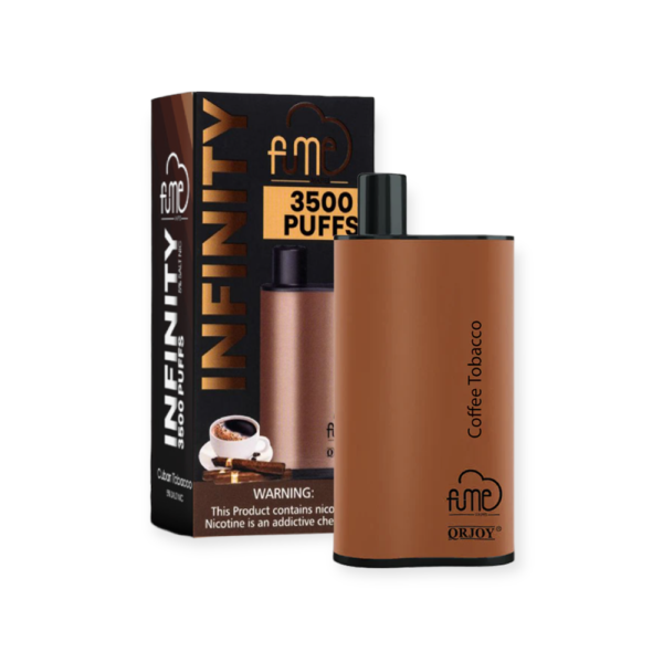 FUME INFINITY 5% SALT NIC DISPOSABLE - COFFEE TOBACCO